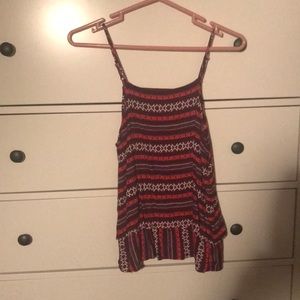 Tribal Print Tank Top